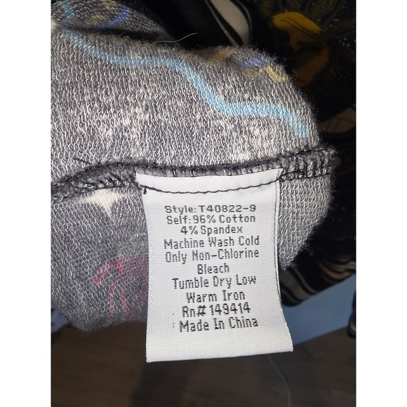 Johnny Was Celestial Sun Moon Star Zodiac Zip Up Hoodie Black XL T40822-9 - Picture 5 of 5